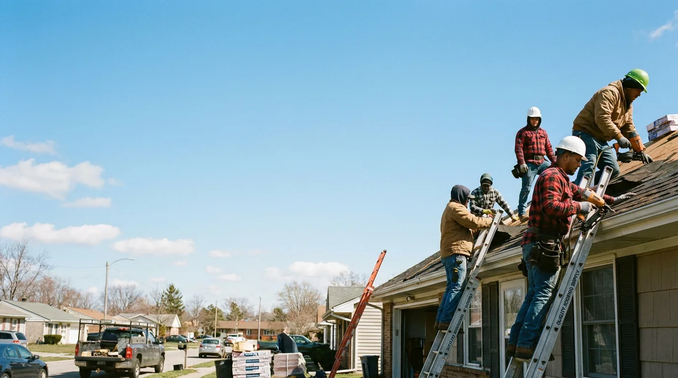 Roofing in Saint Bernice, IN near me